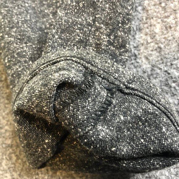 Baldwin Pants Mens 30x34 Black Speckle Classic Slim Japan Fabric Made in USA - Picture 9 of 13